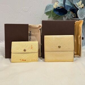 BUNDLE OF 2✨Louis Vuitton Elise Trifold Wallet & Louis Vuitton Ludlow Wallet